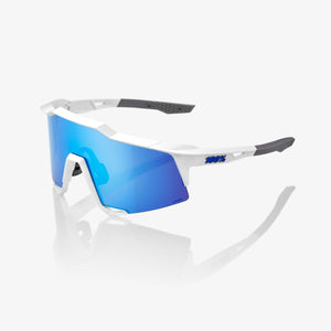 [SPEEDCRAFT] Matte White - HiPER Blue Multilayer Mirror Lens