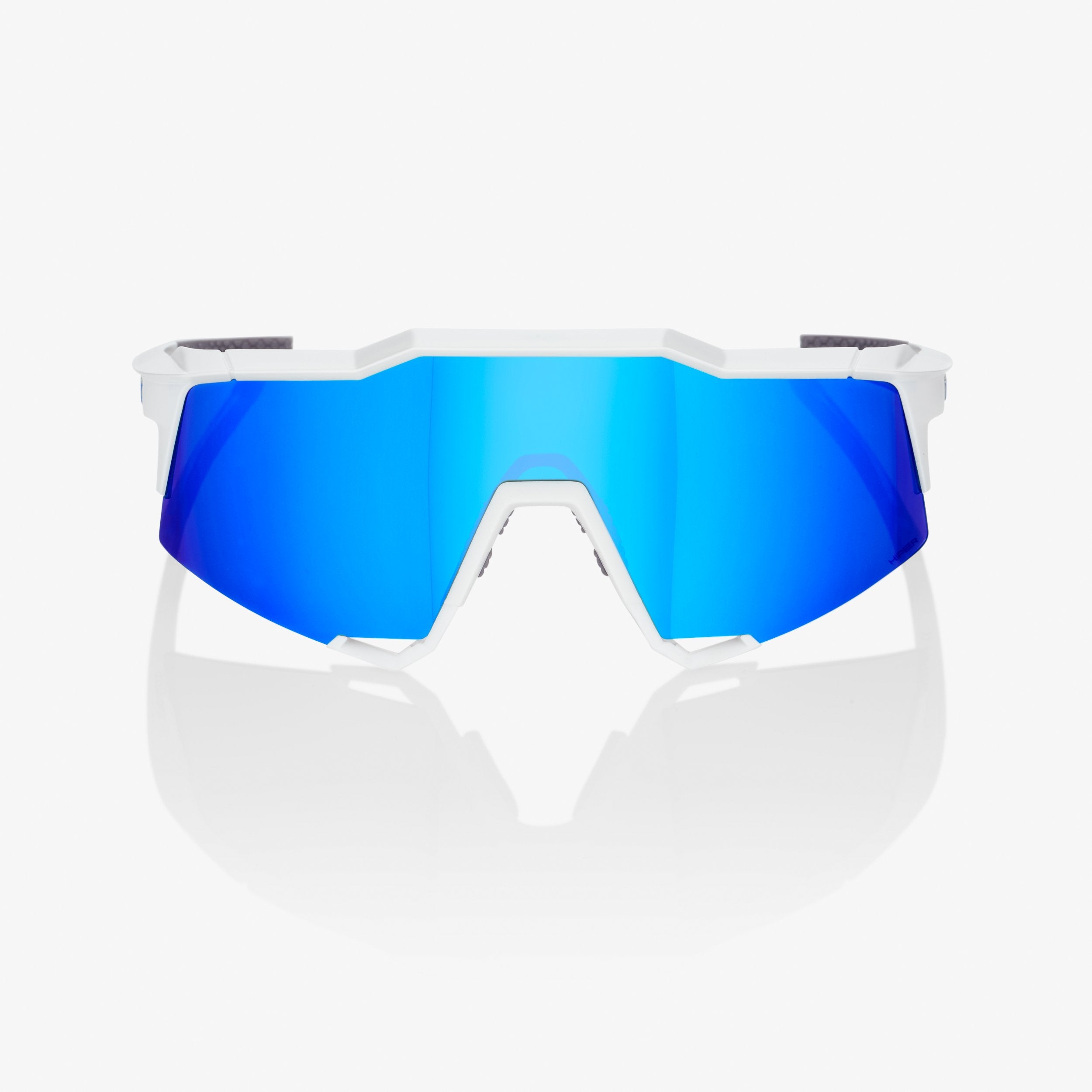 [SPEEDCRAFT] Matte White - HiPER Blue Multilayer Mirror Lens