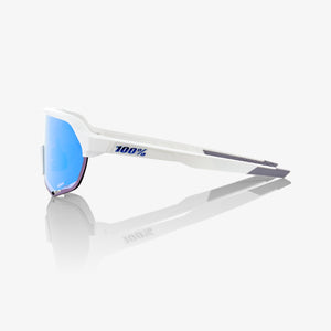 [S2] Matte White - HiPER Blue Multilayer Mirror Lens