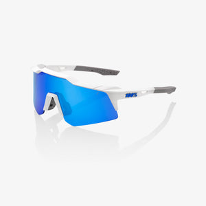 [SPEEDCRAFT XS] Matte White - Blue Multilayer Mirror Lens