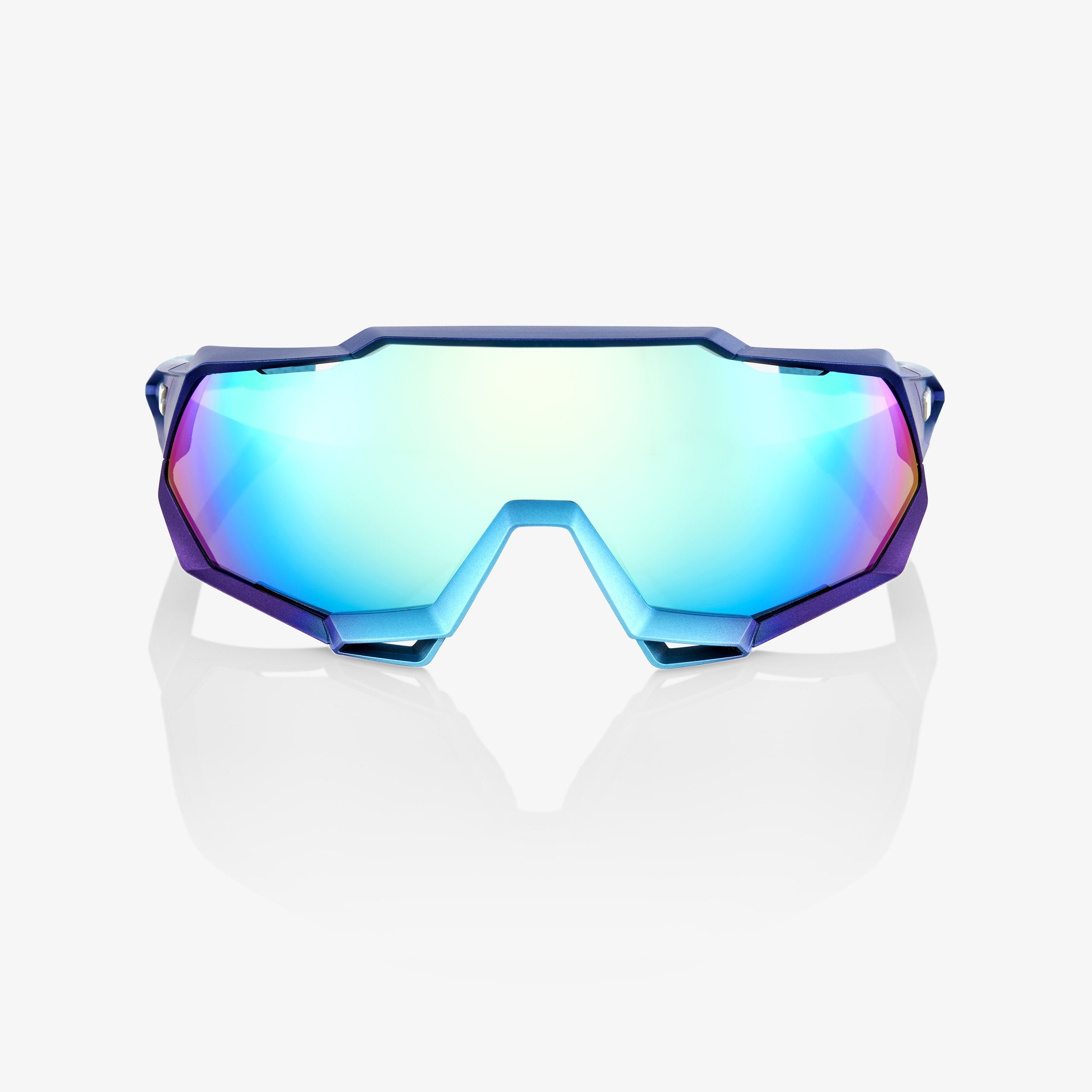 [SPEEDTRAP] Matte Metallic Into the Fade - Blue Topaz Multilayer Mirror Lens