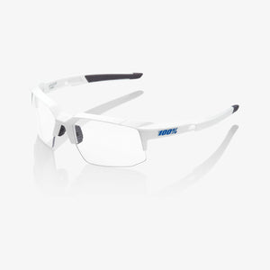 [SPEEDCOUPE] Matte White - HiPER Blue Multilayer Mirror Lens