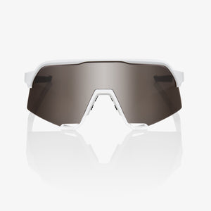 [S3] Matte White - HiPER Silver Mirror Lens