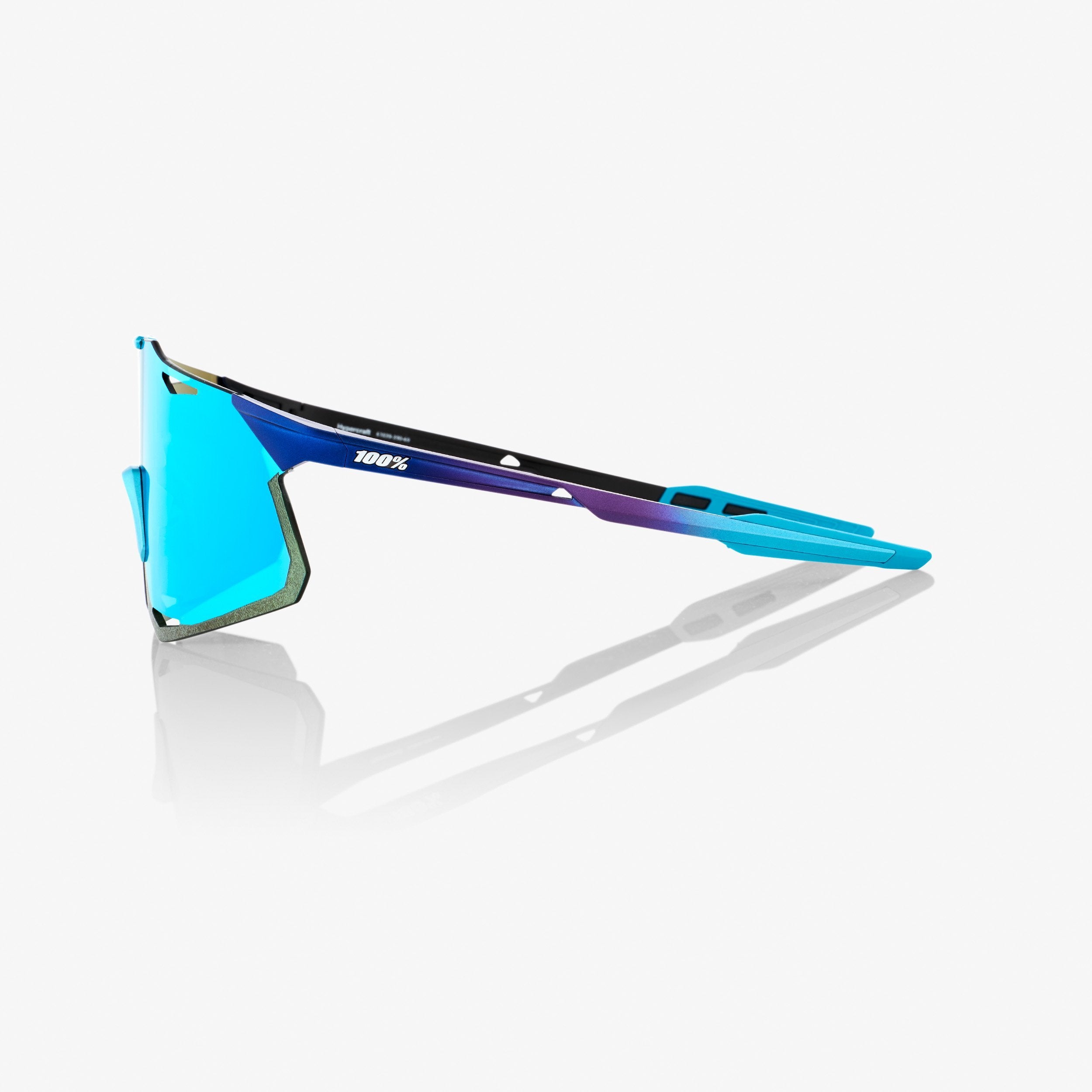 [HYPERCRAFT] Matte Metallic Into the Fade - Blue Topaz Multilayer Mirror Lens