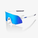 [S3] Matte White - HiPER Blue Multilayer Mirror Lens